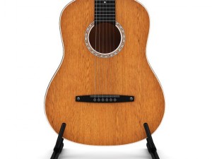 acoustic guitar Modelo 3D