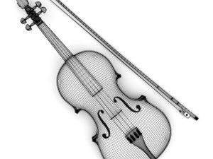 violin 3D Модель