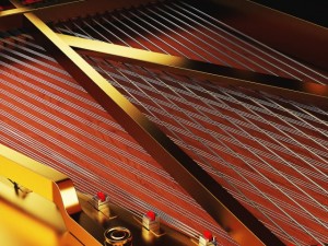 grand piano 3D 模型