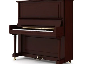 upright piano 3D Model