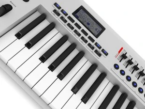 keyboard workstation 1 3D Model
