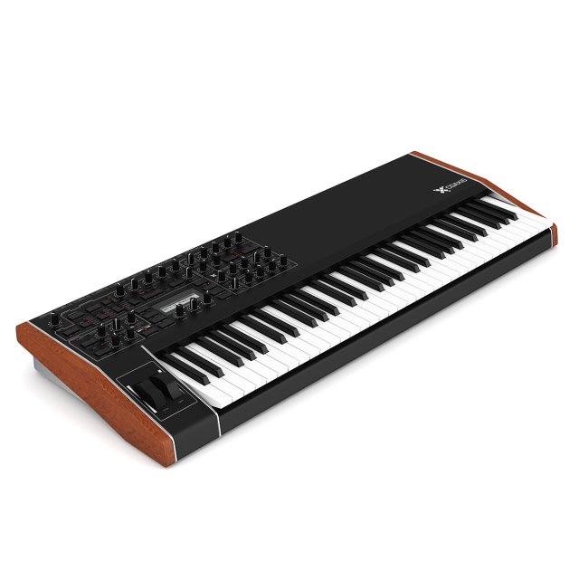keyboard workstation 2 3D 모델 .c4d .max .obj .3ds .fbx .stl .blend 