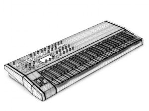 keyboard workstation 2 3D 모델