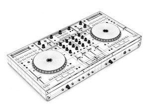 djs controller 3Dモデル