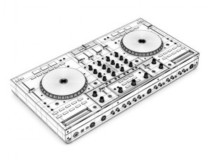 djs controller 3Dモデル