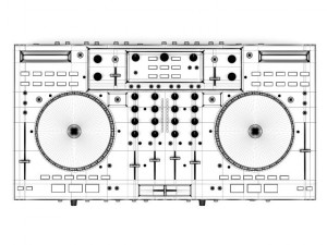 djs controller 3Dモデル