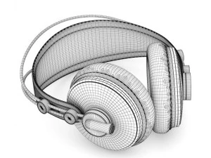 headphones 1 3D Model