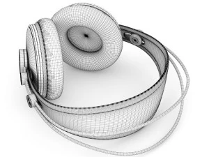headphones 1 3D Model