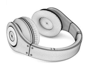 हेडफोन 2 3D मॉडल