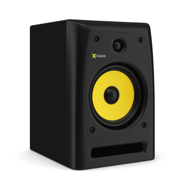 studio monitor 3D Model .c4d .max .obj .3ds .fbx .stl .blend 