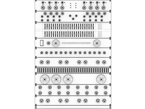 audio rack 2 3D Model