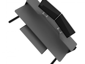 studio desk 1 Modelo 3D