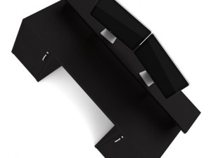 studio desk 2 Modelo 3D