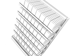 supermarket shelf  04 3D Model