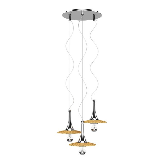 wicker ceiling lamp Modelo 3D .c4d .max .obj .3ds .fbx .stl .blend 