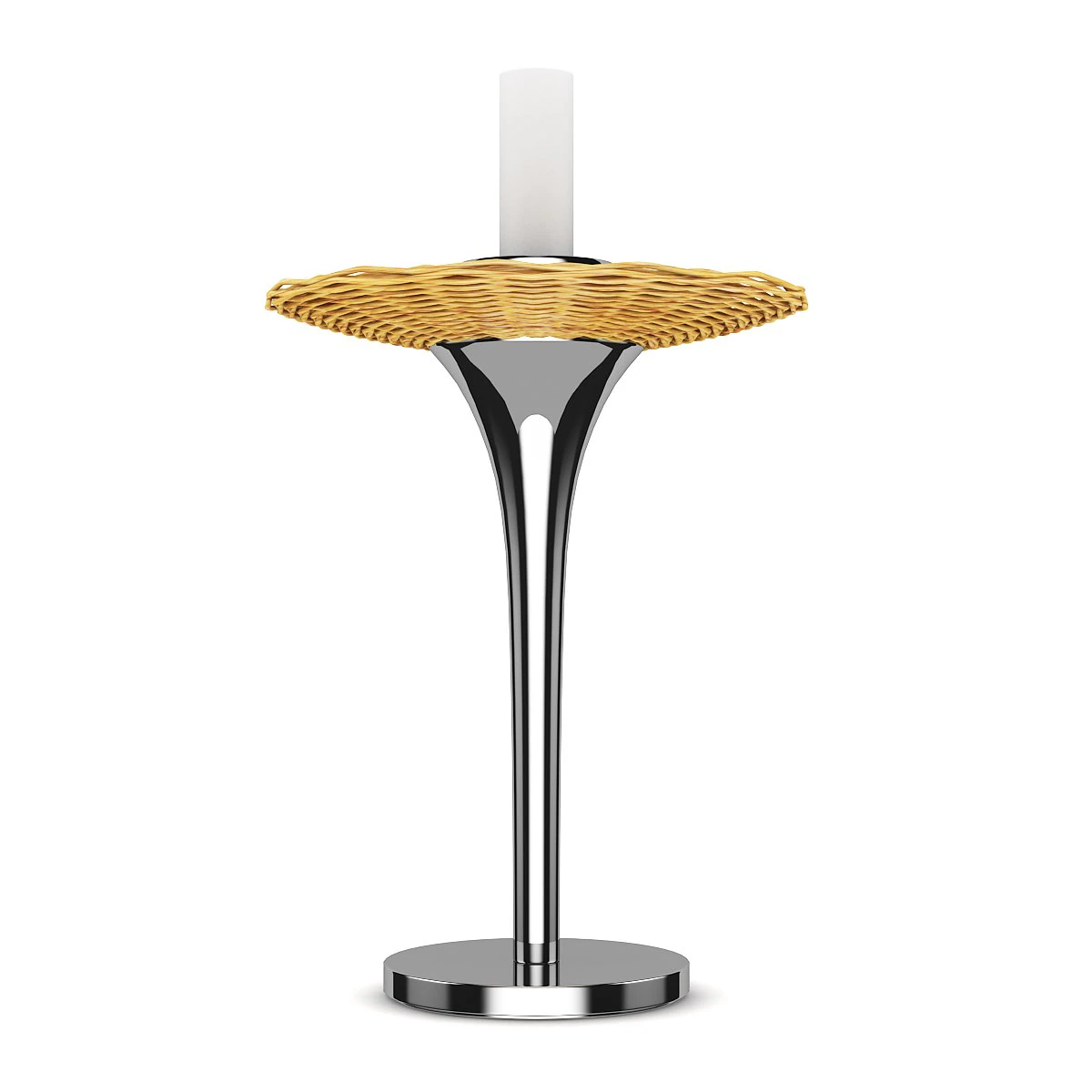wicker table lamp 3D Model .c4d .max .obj .3ds .fbx .stl .blend 