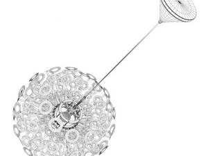 吸顶灯1 3D 模型