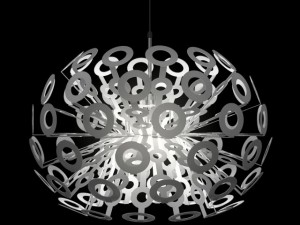 ceiling lamp 1 Model 3D