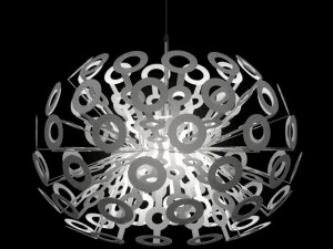 吸顶灯1 3D 模型