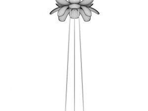 standing lamp 2 3D Model