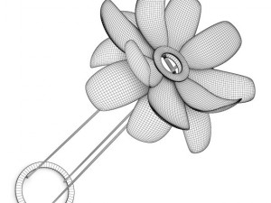 standing lamp 2 Modelo 3D
