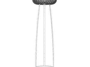 standing lamp 3 3D Model