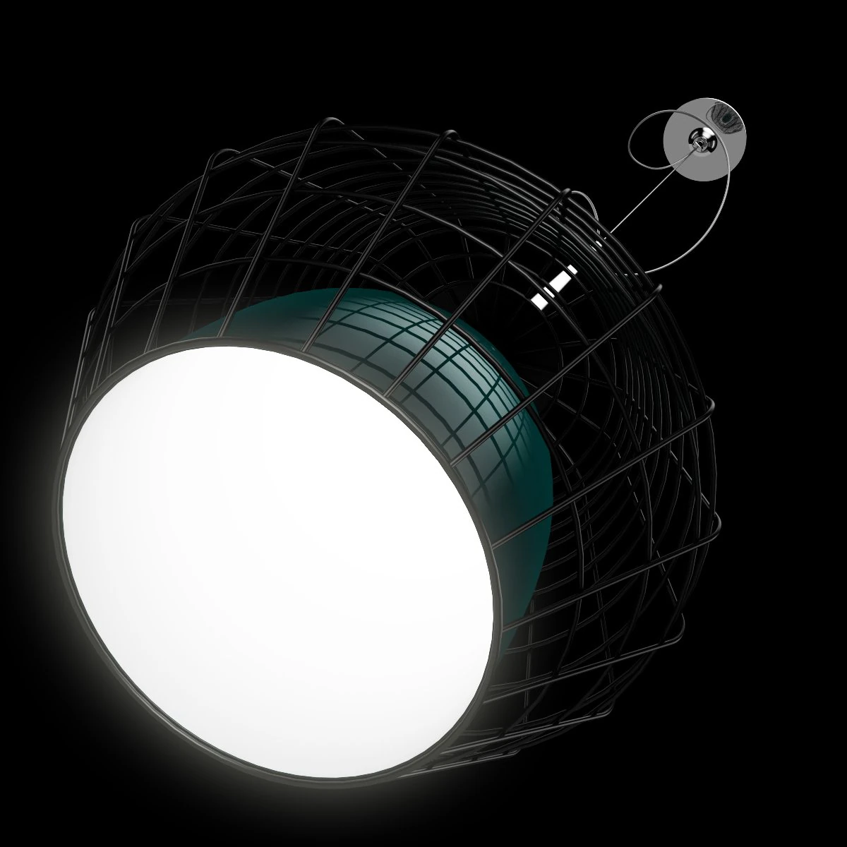 ceiling lamp 7 3D Model .c4d .max .obj .3ds .fbx .stl .blend 
