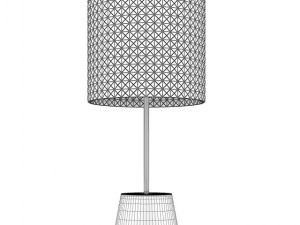 table lamp 2 Model 3D