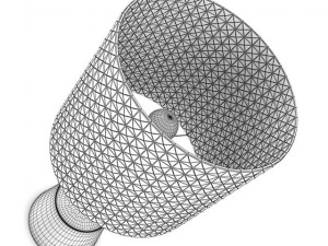 table lamp 2 Model 3D