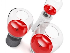 glass lamps set 3D Model