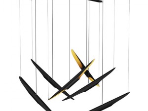 ceiling lamps set 1 Modello 3D