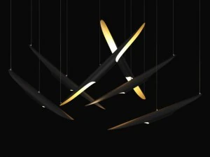 ceiling lamps set 1 3D Model