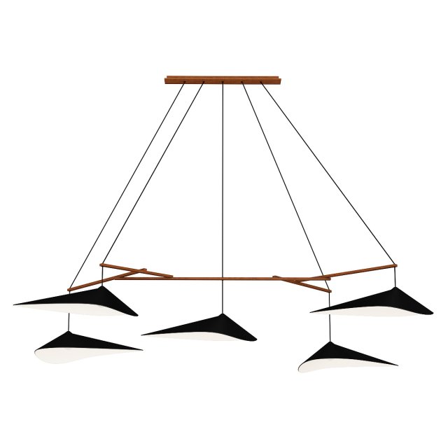 ceiling lamp 19 3D Model .c4d .max .obj .3ds .fbx .stl .blend 