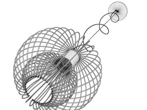 lampa sufitowa 23 Model 3D