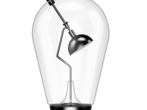 glass standing lamp Modello 3D
