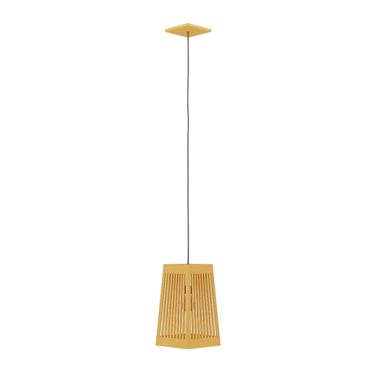 wooden ceiling lamp 3D Model .c4d .max .obj .3ds .fbx .stl .blend 