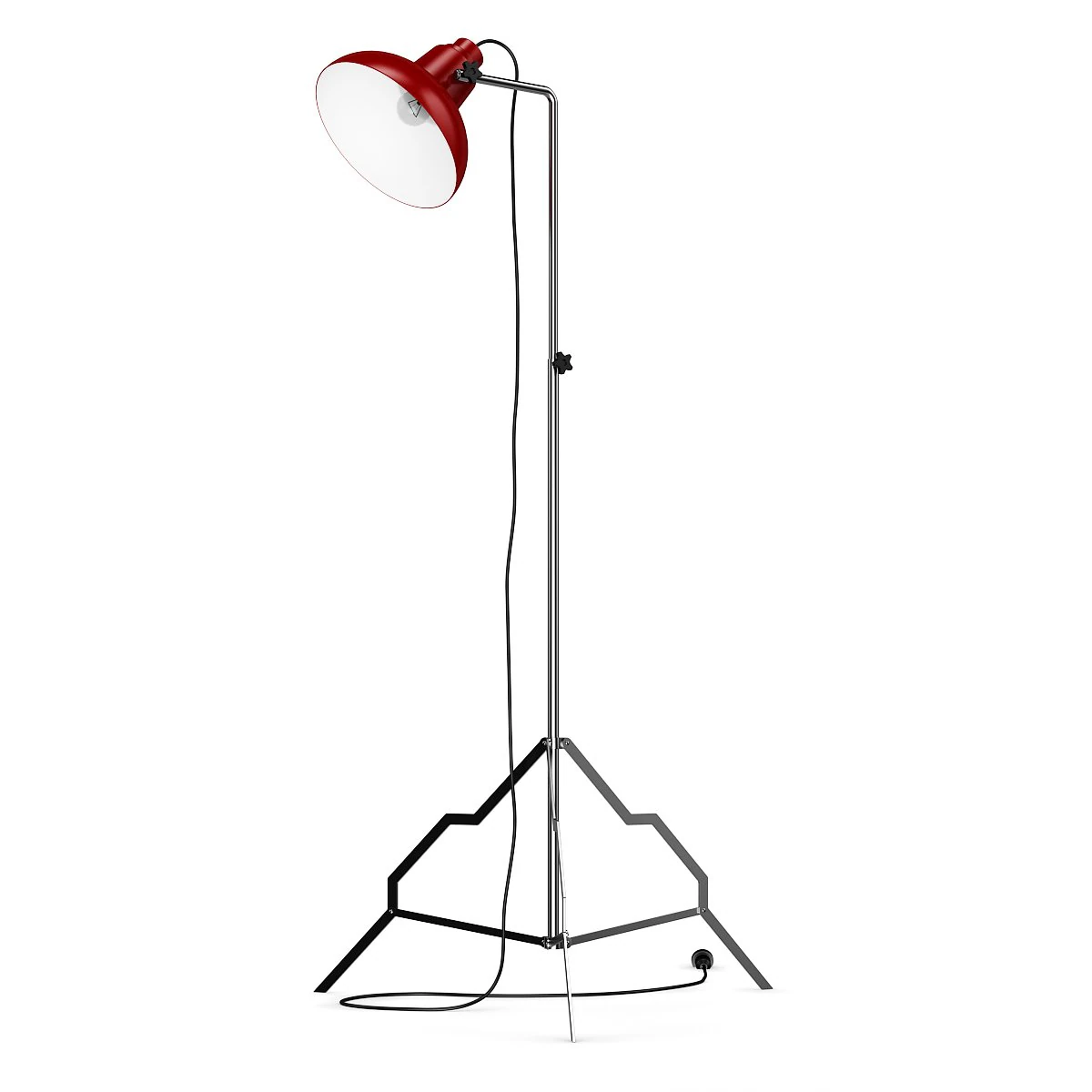 standing lamp 9 3D Model .c4d .max .obj .3ds .fbx .stl .blend 