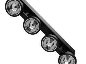 ceiling halogen 2 3D Model