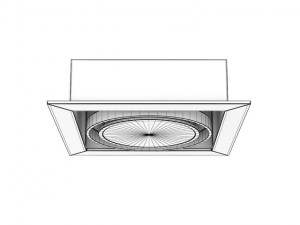 ceiling halogen 3 3D Модель