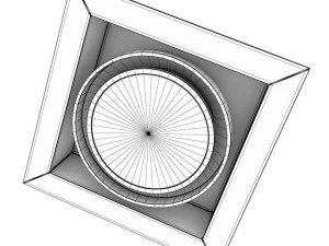 ceiling halogen 3 3D Model