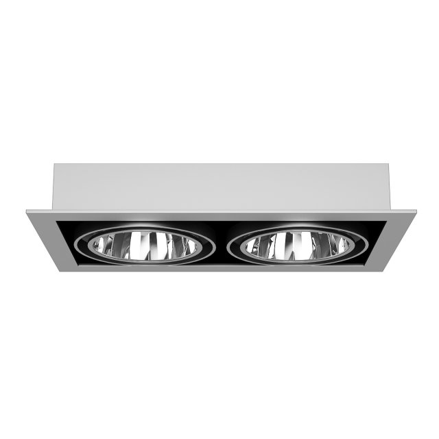 ceiling halogen 4 3D Модель .c4d .max .obj .3ds .fbx .stl .blend 