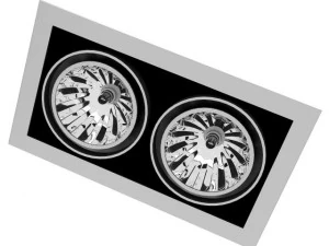 ceiling halogen 4 3D Model