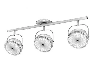 ceiling halogen 7 3D Model