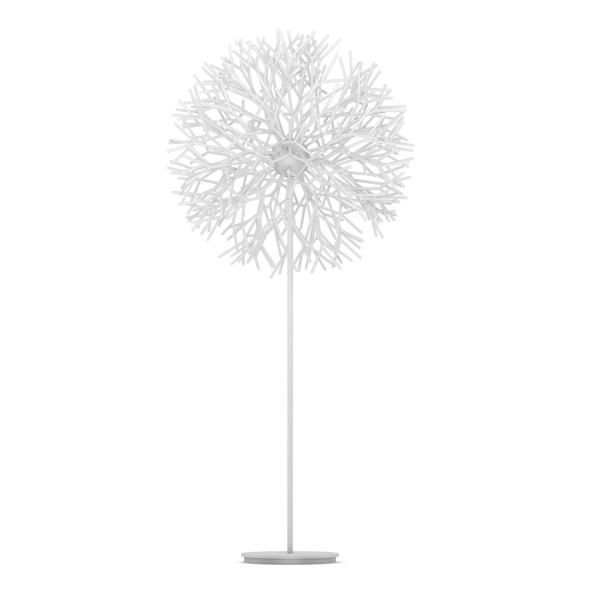 standing lamp 11 3D Model .c4d .max .obj .3ds .fbx .stl .blend 
