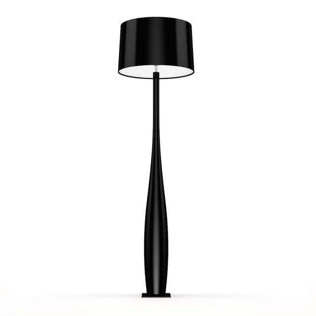 standing lamp 14 3D Model .c4d .max .obj .3ds .fbx .stl .blend 