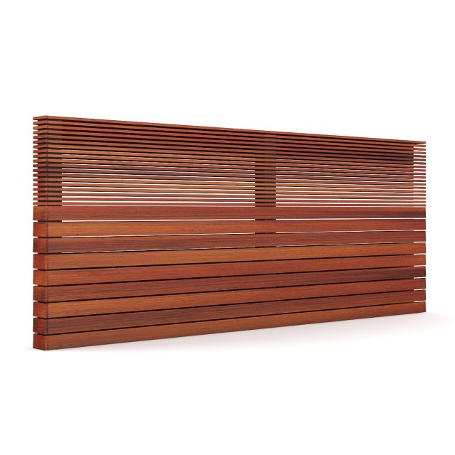 wooden fence 01 Modèle 3D .c4d .max .obj .3ds .fbx .stl .blend 