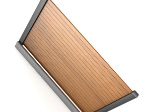 wooden fence 02 Modelo 3D