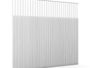 wooden fence 06 Modelo 3D