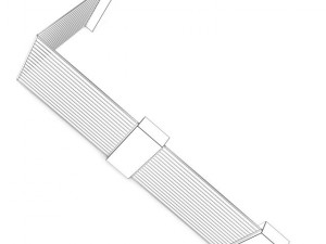 concrete fence 04 3Dモデル