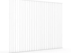 recinzione metallica 03 Modello 3D